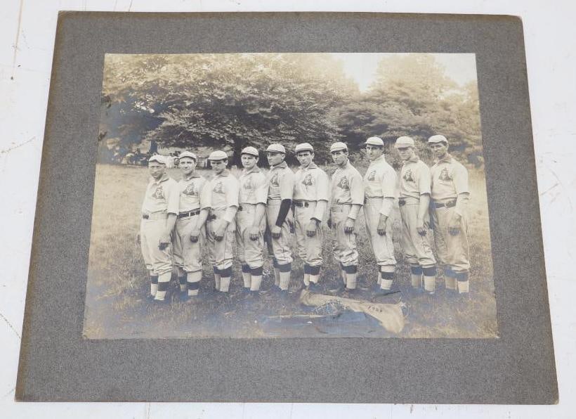 1906 Cleveland Industrial League Baseball Team Photo: 12" x 10"