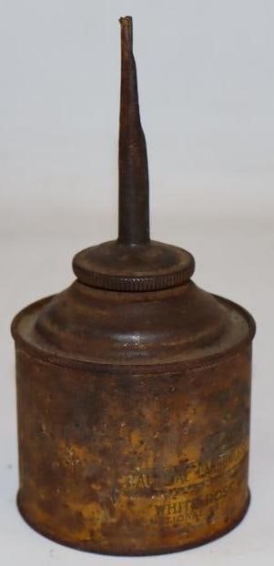 En-Ar-Co White Rose Gasoline National Refining Handy Oiler Can (1 of 2)