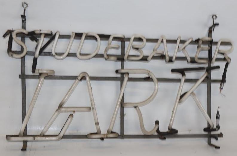 Studebaker Lark Light Up Neon Dealership Sign (1 of 4)