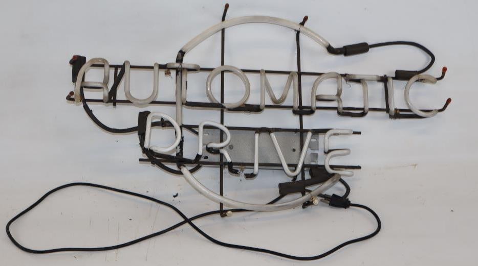 Studebaker Automatic Drive Light Up Dealership Sign (1 of 3)