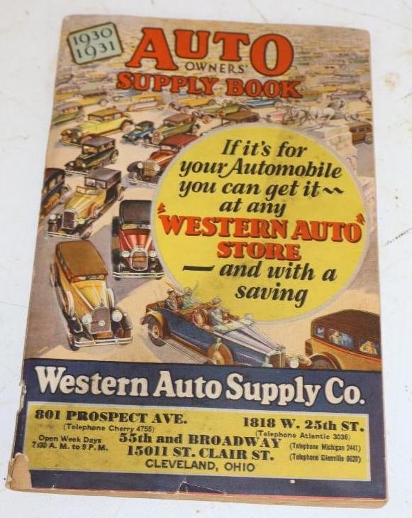 1931 Western Auto Owners Supply Book Catalog (1 of 2)