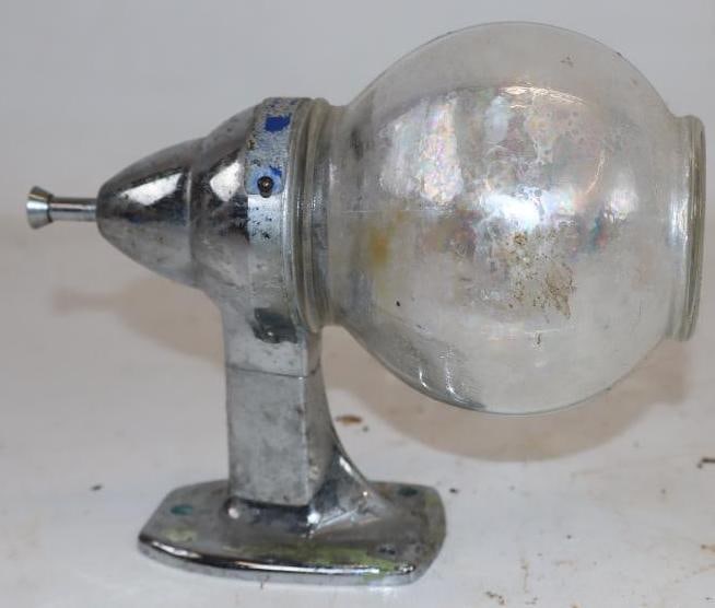 Thompsons Glass Globe Wall Mount Gas Station Soap Dispenser (1 of 4)