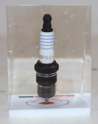 1979 Ford Motorcraft Spark Plug Desk Paperweight (1 of 2)
