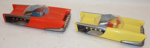 Group of 2 1953 Mattel Dreamcar Friction Toy Cars (1 of 8)