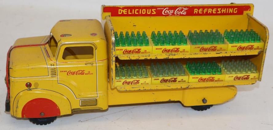 Drink Coca-Cola Tin Litho Toy Delivery Truck (1 of 3)