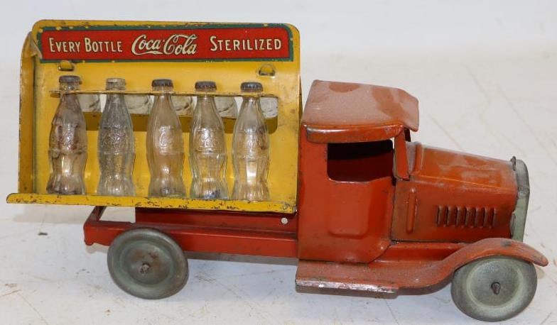Metalcraft Coca-Cola Bottling Truck Every Bottle Sterilized Toy Delivery Truck (1 of 3)