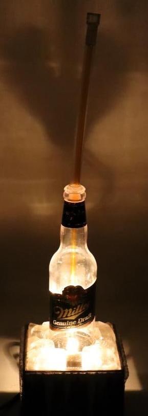 Miller Genuine Draft Countertop Light Up Bottle Display (1 of 5)
