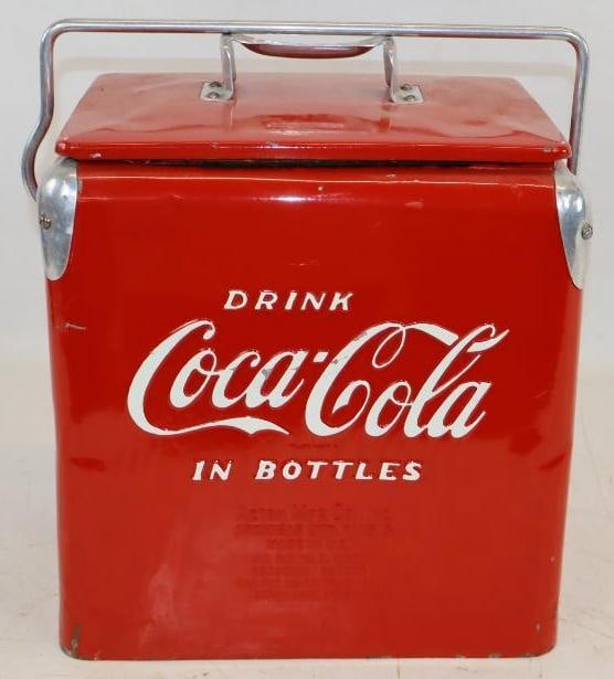 Drink Coca-Cola Embossed Insulated Metal Action Cooler (1 of 6)