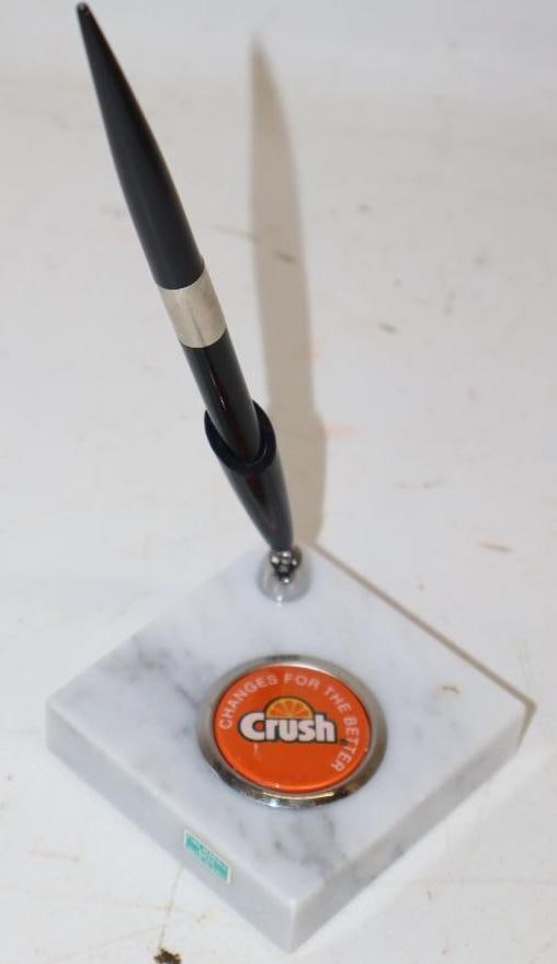 NOS Crush Changes for The Best Marble Based Desktop Pen Holder in Original Box (1 of 5)