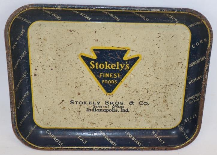 Stokely Brothers Finest Foods Serving Tray: 13.25x10.5x1 Each