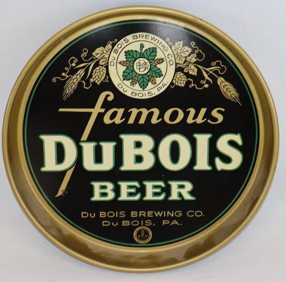 DuBois Beer Lets Meet and be Friend Metal Advertising Serving Tray: 12" x 12" x 1.25"