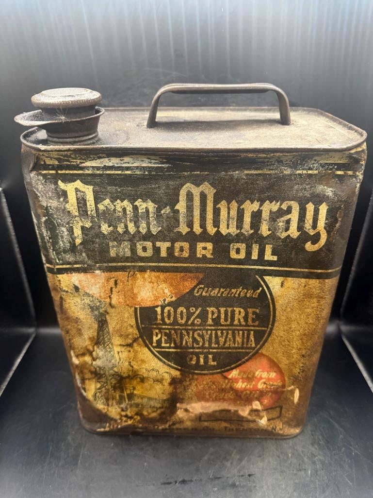 Penn Murray Motor Oil: Trenton NJ, Distress, denting