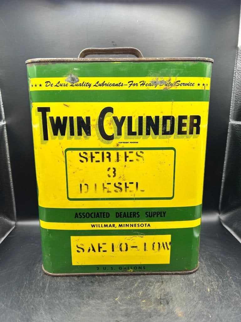 Twin Cylinder: Willmar, MN, great color, good condition, some scuffs