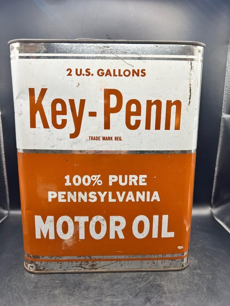 Key -Penn (1): Great color, good condition, scratching, rust