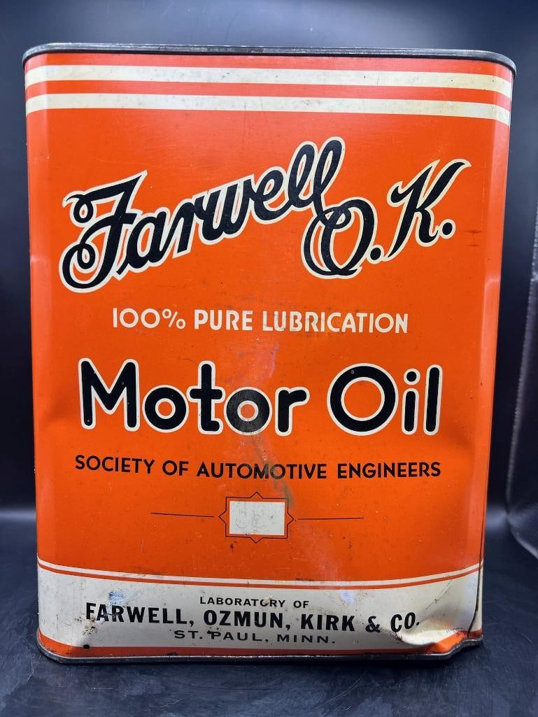 Farewell O.K Motor Oil: St. Paul, Minn., some rust, good color