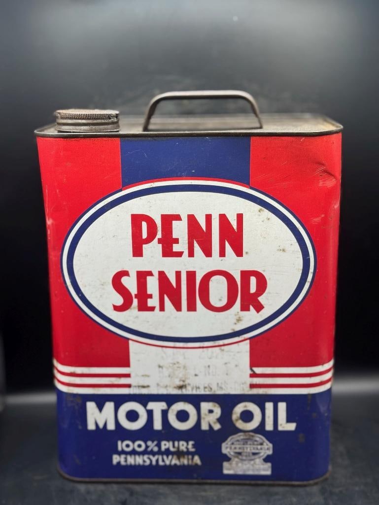 Penn Senior: Some denting, scratching, distress, Good colors