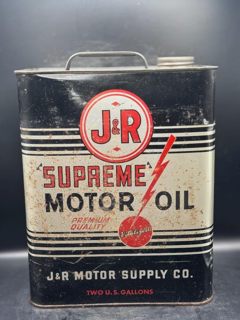 J&R Supreme: Good condition, rust patches, scratches