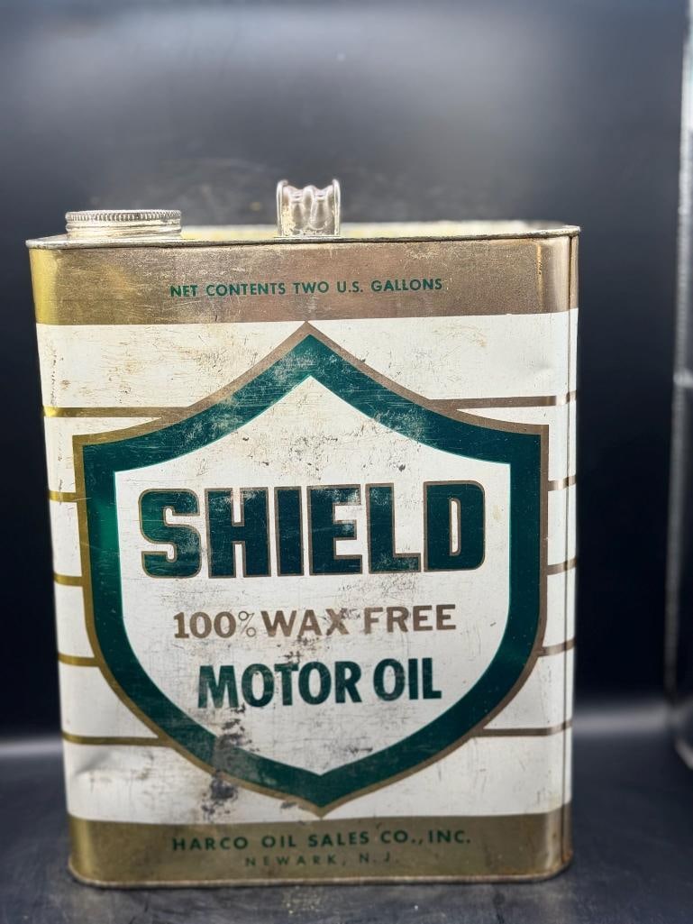 Shield wax free: Newark N.J, good colors, denting, minor scruffs