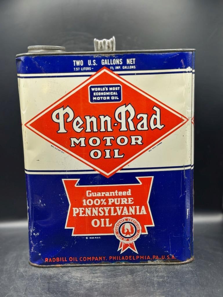 Penn-Rad: Philadelphia Pa, Well polished, some corrosion on side, Great condition