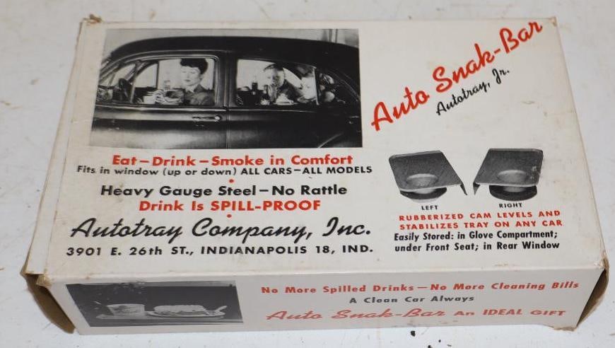 Pair of Auto Snack/Bar Food Trays in Original Box (1 of 4)