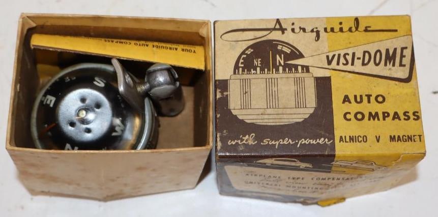 Airguide Visi-Dome Auto Compass in Original Box (1 of 3)