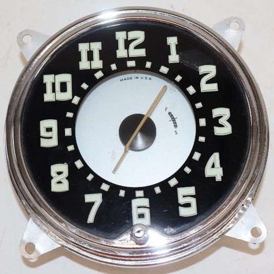 1950 NOS Hudson Dash Clock (1 of 3)