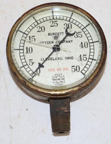 Burdett Oxygen Brass Pressure Valve (1 of 3)