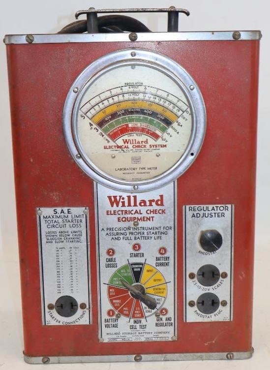 Willard Automobile Electrical Check System Meter (1 of 5)