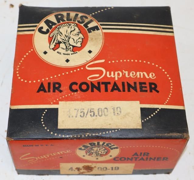 Carlisle Supreme Air Container in Original Box: 7" x 7" x 3.5"