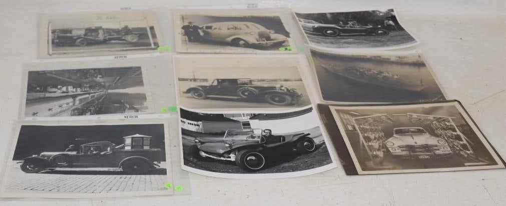 Group of 10 Early Automobile and Miss Atlantic Boat Photos (1 of 8)
