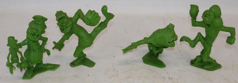 Group of 4 1963 Louis Marx Nutty Mads Big Daddy Eddie Roth Characters (1 of 4)