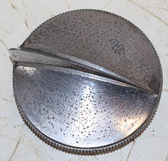 Art Deco Styled Radiator Cap: 3.5" x 3.5" x 1"