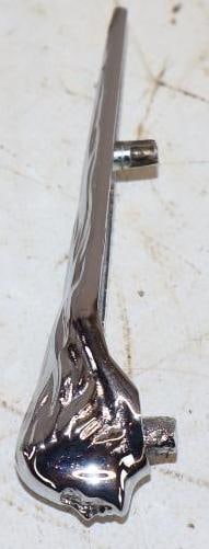 Goddess Hood Ornament Chromed Automobile Accessory: 4" x 0.75" x 1"