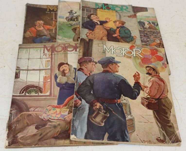 Group of 5 1930s Motor Magazines (1 of 4)