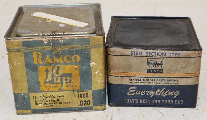 GM and Ramco Pistons Rings In Original Boxes (1 of 3)