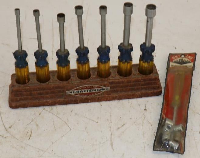 Group of 2 Skyline and Craftsman Vintage Socket and Wrench Set (1 of 4)