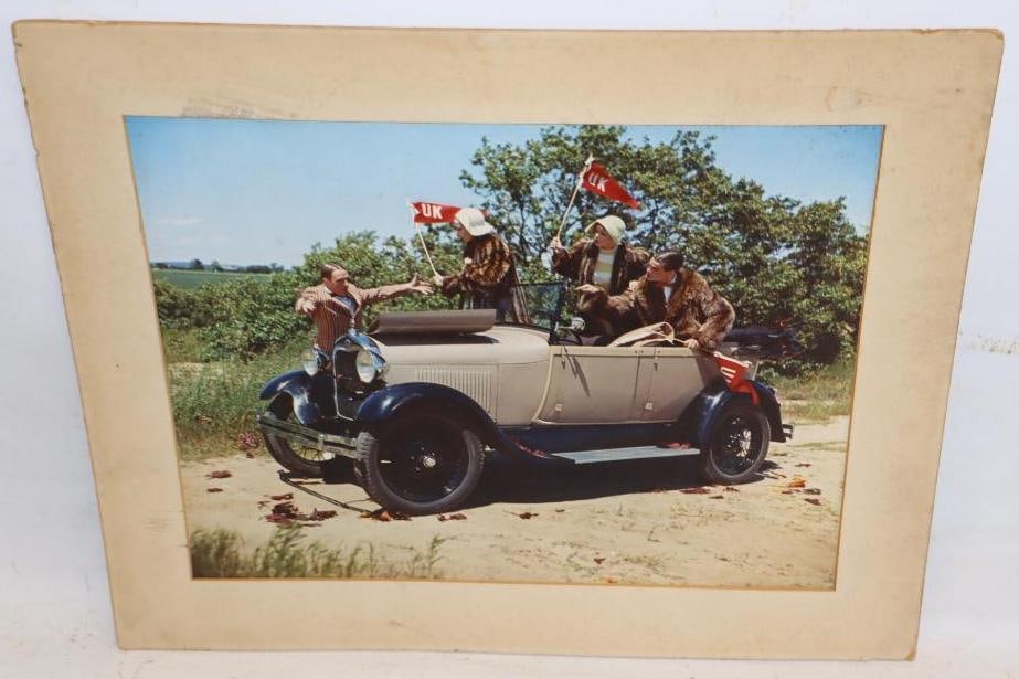 1930s Ford Model A Matted Picture: 17x14
