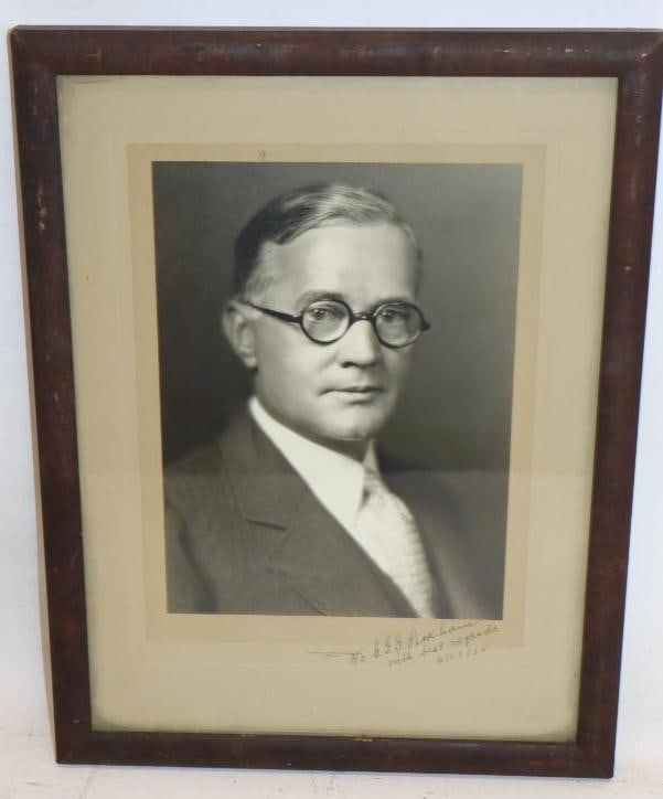 1932 General Motors Corporations Signed Framed Photo (1 of 3)