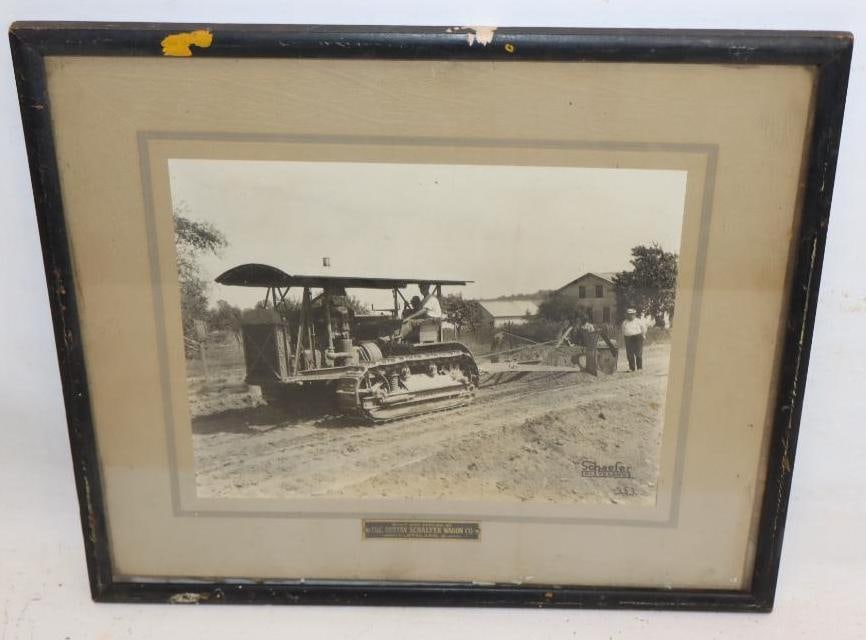 The Gustav Schaeffer Wagon Company Construction Framed Photo Cleveland Ohio (1 of 5)