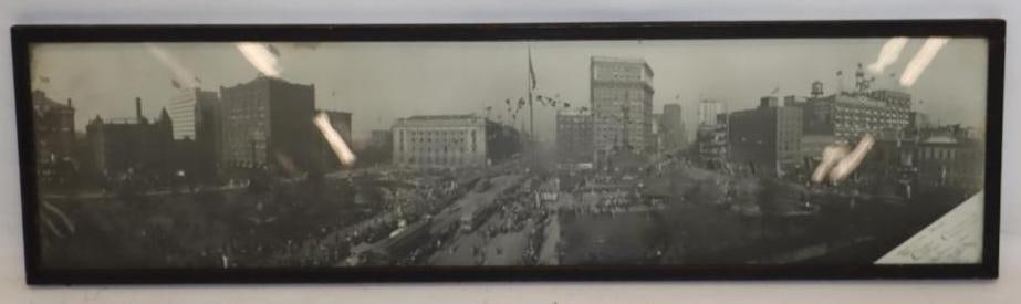1911 Cuyahoga County Centennial Automobile Prade Framed Print (1 of 4)