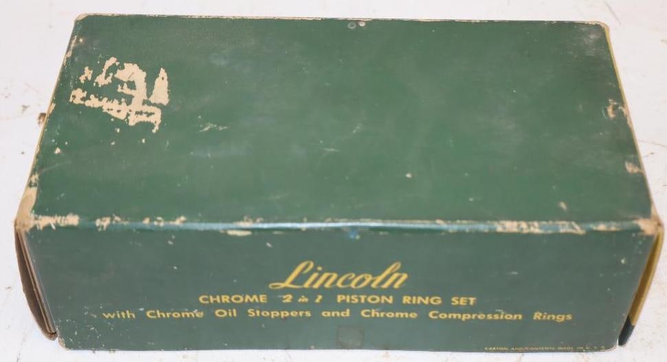 Lincon Motor Car Co Perfect Circle 2 in 1 Piston Ring Set. 2 in a Box (1 of 3)
