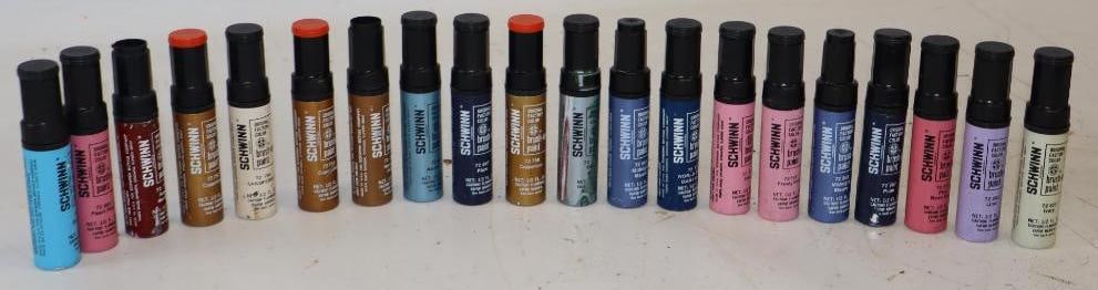 Group of 20 Schwinn Touch up Paint Brushes: 4x1x1 Each