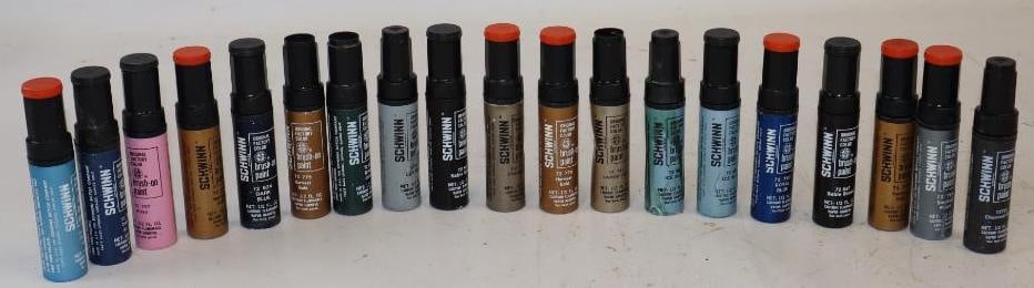 Group of 20 Schwinn Touch up Paint Brushes: 4x1x1 Each