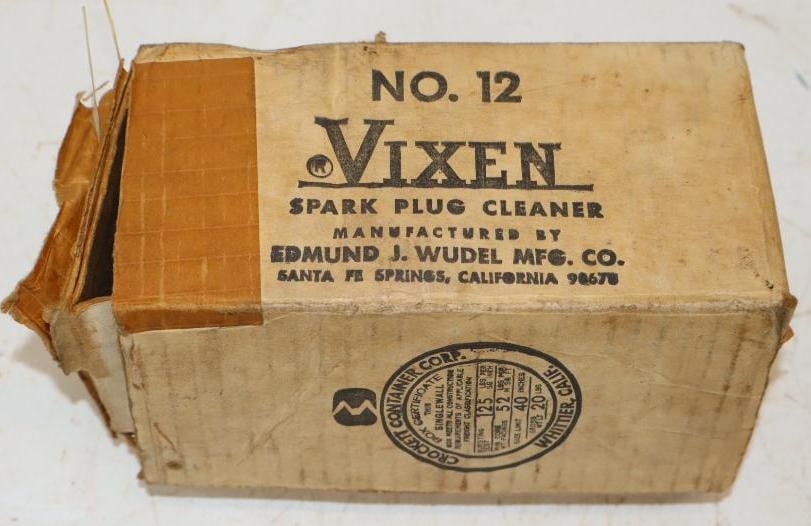 Vixen No. 12 Spark Plug Cleaner in Original Box (1 of 3)