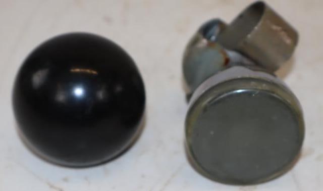 Group of 2 Daka Ware Shift Knob, and Steering Wheel Suicide Knob (1 of 2)