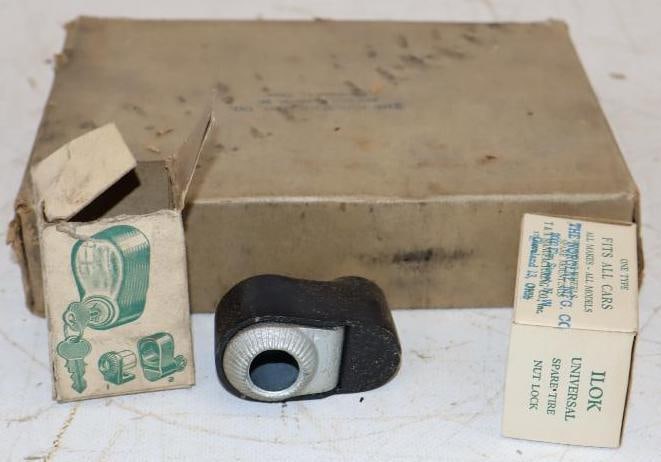 Group of 14 Norgene MFG. I Lock Universal Tire Nut Locks in Original Boxes (1 of 6)