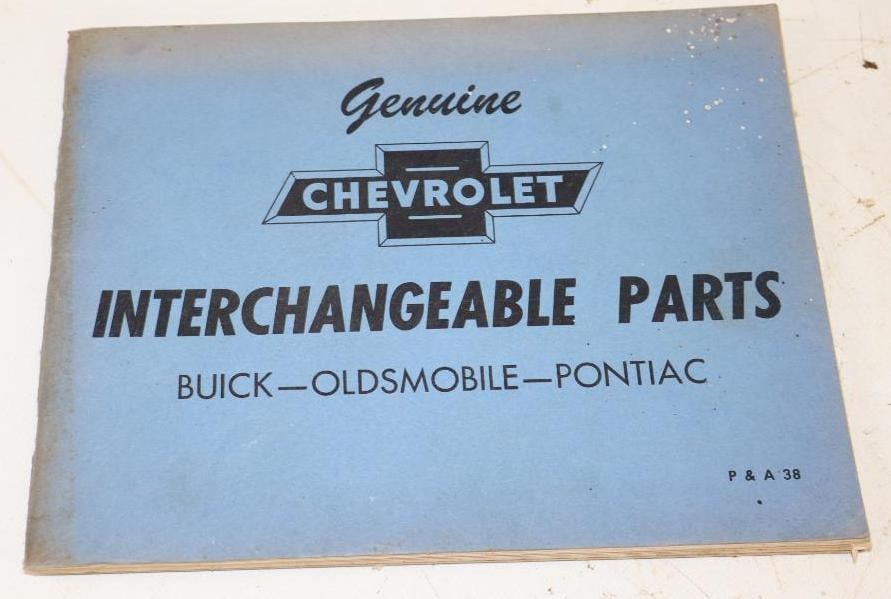 1952 Chevrolet GM Interchangeable Parts Catalog (1 of 4)