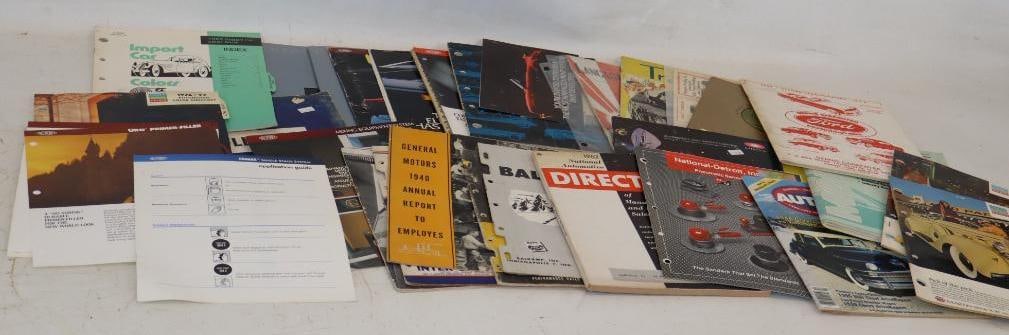 Group of 32 Automobile Paint, and Parts Catalogs (1 of 9)