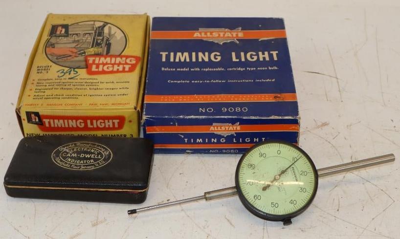 Group of 4 Timing Lights, Cam-Dwell Indicator, and Dial Test Indicator (1 of 6)