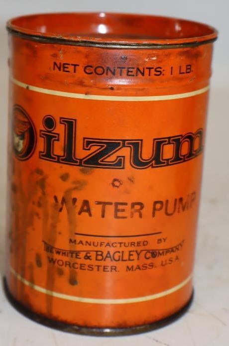 Oilzum One Pound Grease Can (1 of 2)